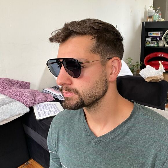 Tom Ford Aviator Sunglasses - Picture 9 of 13